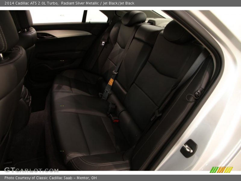 Radiant Silver Metallic / Jet Black/Jet Black 2014 Cadillac ATS 2.0L Turbo