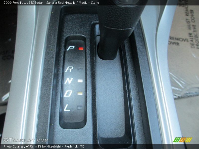 Sangria Red Metallic / Medium Stone 2009 Ford Focus SES Sedan