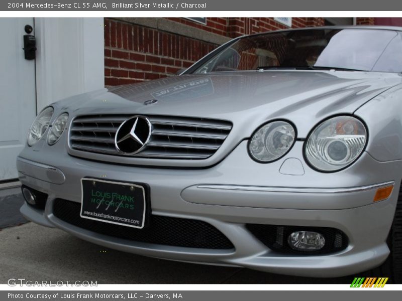 Brilliant Silver Metallic / Charcoal 2004 Mercedes-Benz CL 55 AMG