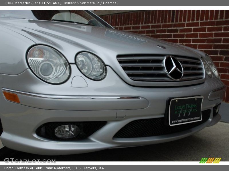 Brilliant Silver Metallic / Charcoal 2004 Mercedes-Benz CL 55 AMG