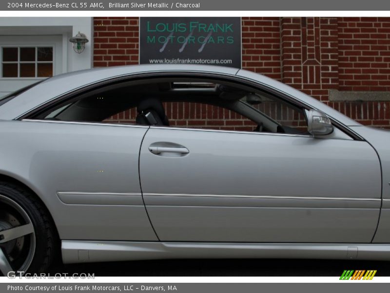 Brilliant Silver Metallic / Charcoal 2004 Mercedes-Benz CL 55 AMG