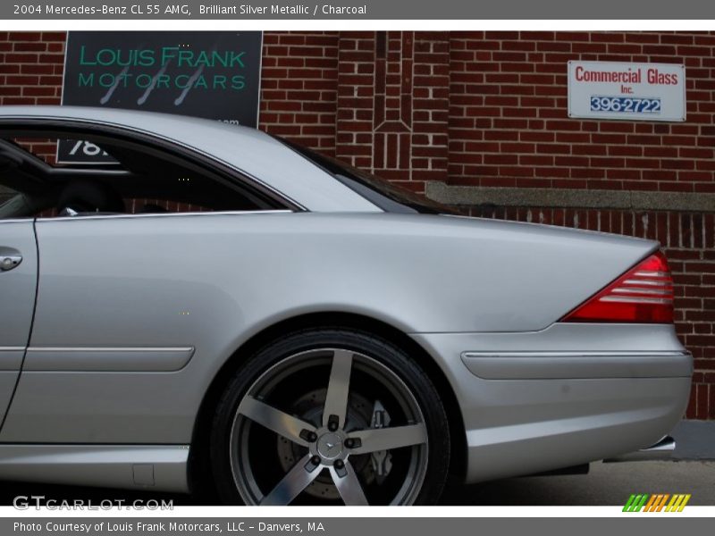 Brilliant Silver Metallic / Charcoal 2004 Mercedes-Benz CL 55 AMG