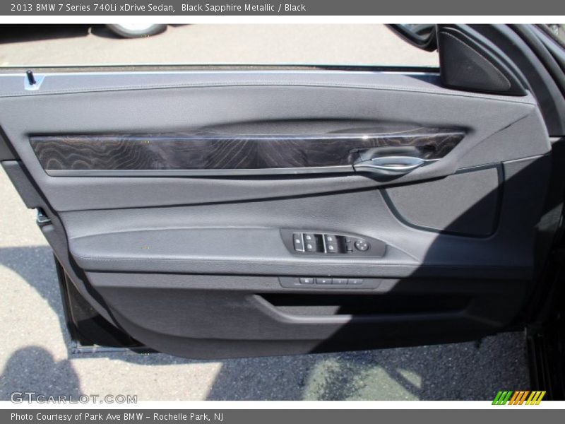 Door Panel of 2013 7 Series 740Li xDrive Sedan
