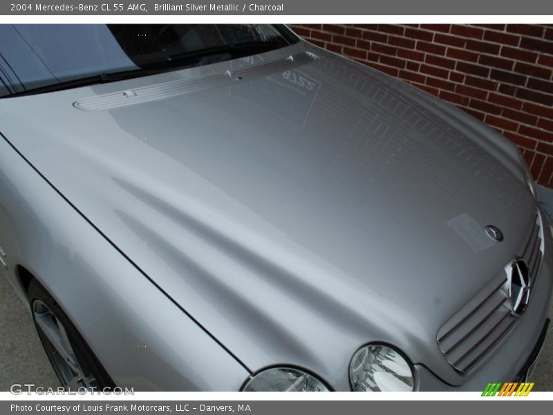 Brilliant Silver Metallic / Charcoal 2004 Mercedes-Benz CL 55 AMG