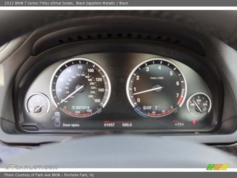  2013 7 Series 740Li xDrive Sedan 740Li xDrive Sedan Gauges