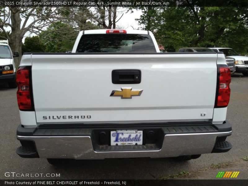Summit White / Jet Black/Dark Ash 2015 Chevrolet Silverado 2500HD LT Regular Cab 4x4
