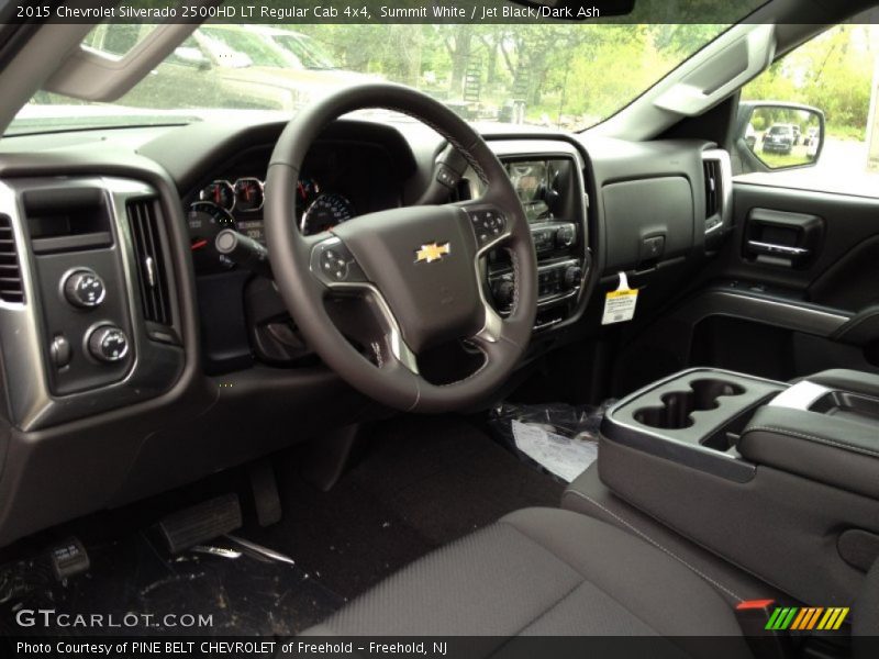 Summit White / Jet Black/Dark Ash 2015 Chevrolet Silverado 2500HD LT Regular Cab 4x4