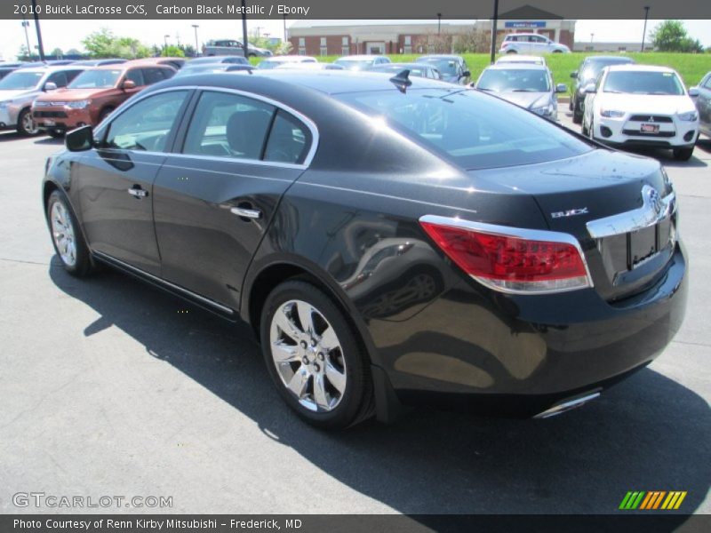 Carbon Black Metallic / Ebony 2010 Buick LaCrosse CXS