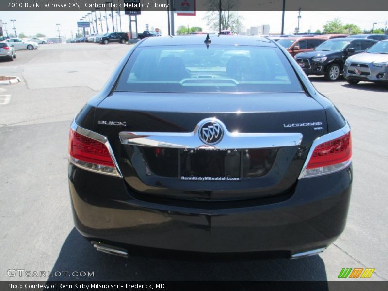 Carbon Black Metallic / Ebony 2010 Buick LaCrosse CXS