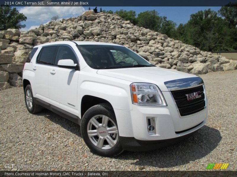 Summit White / Jet Black 2014 GMC Terrain SLE