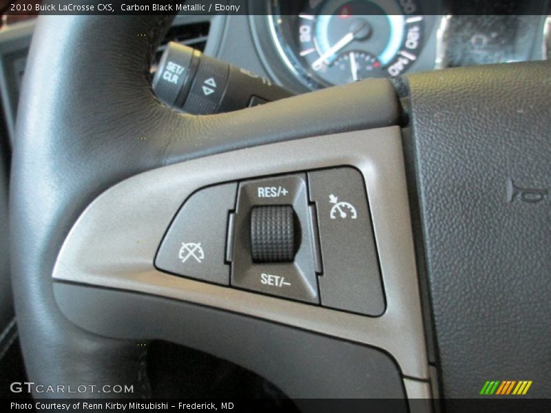 Carbon Black Metallic / Ebony 2010 Buick LaCrosse CXS