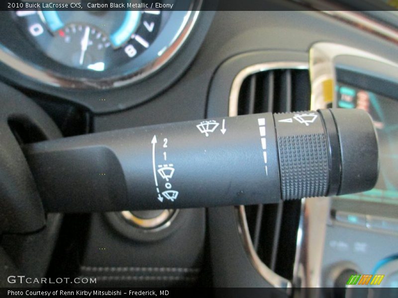 Carbon Black Metallic / Ebony 2010 Buick LaCrosse CXS