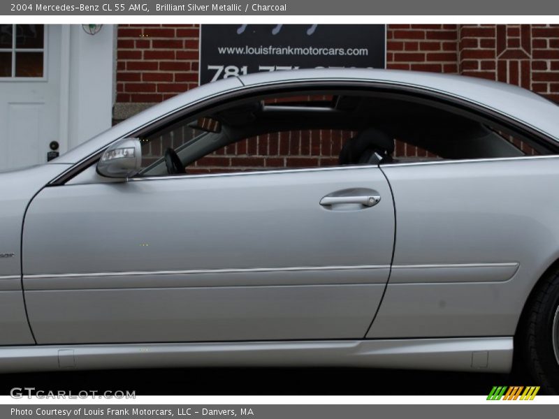 Brilliant Silver Metallic / Charcoal 2004 Mercedes-Benz CL 55 AMG