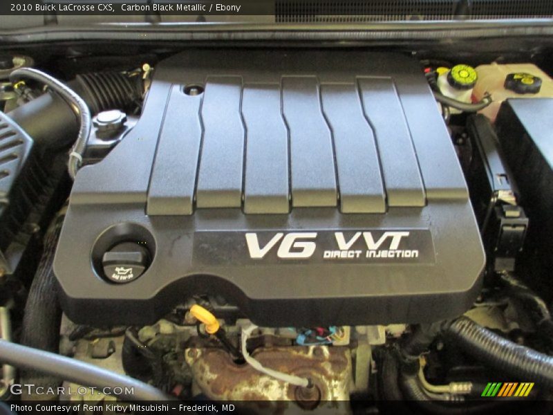 Carbon Black Metallic / Ebony 2010 Buick LaCrosse CXS
