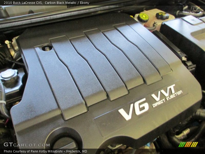 Carbon Black Metallic / Ebony 2010 Buick LaCrosse CXS