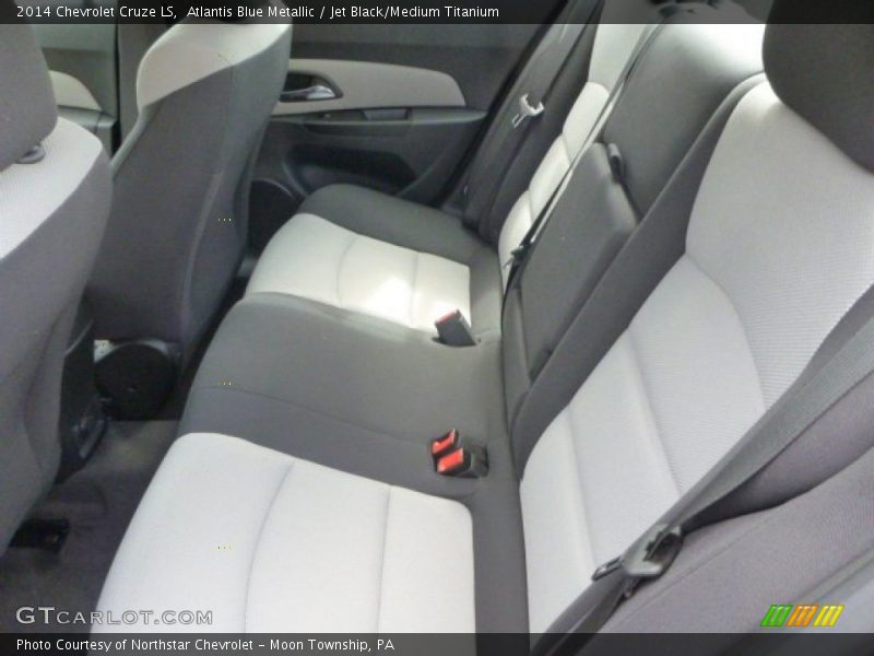 Atlantis Blue Metallic / Jet Black/Medium Titanium 2014 Chevrolet Cruze LS