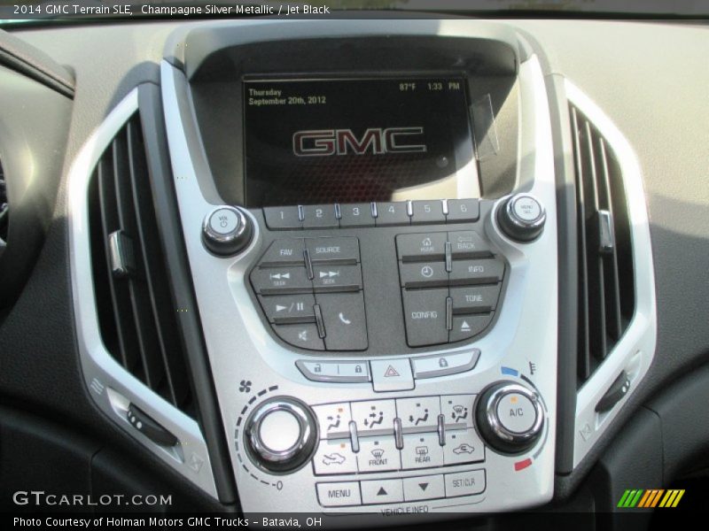 Champagne Silver Metallic / Jet Black 2014 GMC Terrain SLE