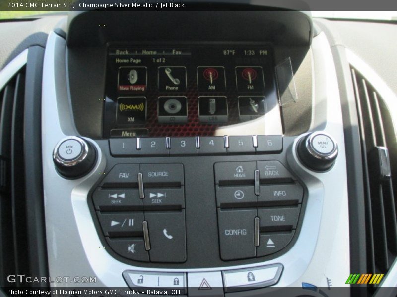 Champagne Silver Metallic / Jet Black 2014 GMC Terrain SLE