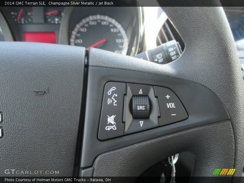 Champagne Silver Metallic / Jet Black 2014 GMC Terrain SLE