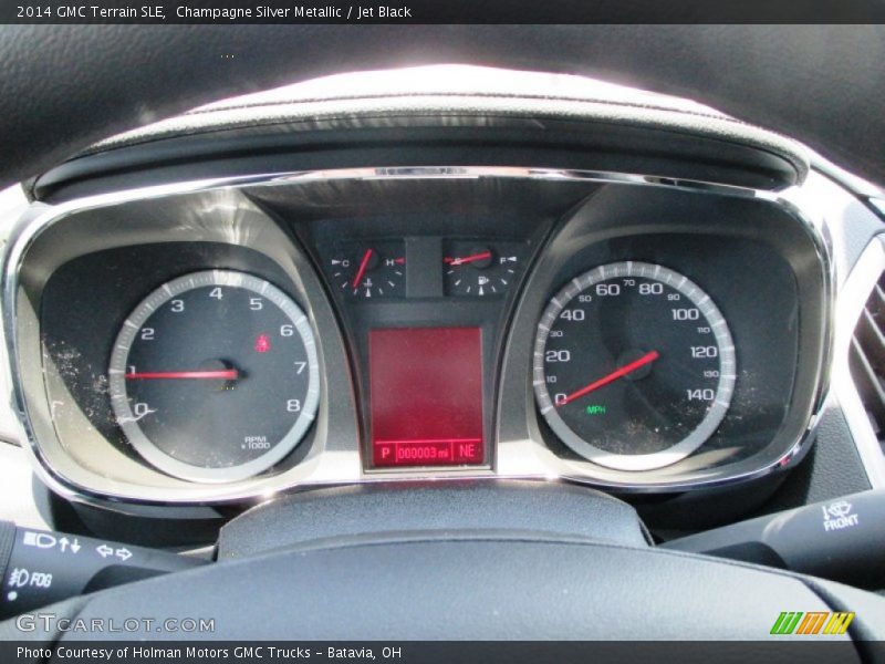 Champagne Silver Metallic / Jet Black 2014 GMC Terrain SLE