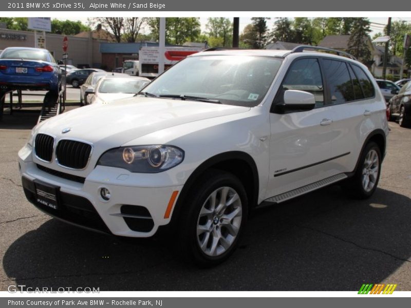 Alpine White / Sand Beige 2011 BMW X5 xDrive 35i