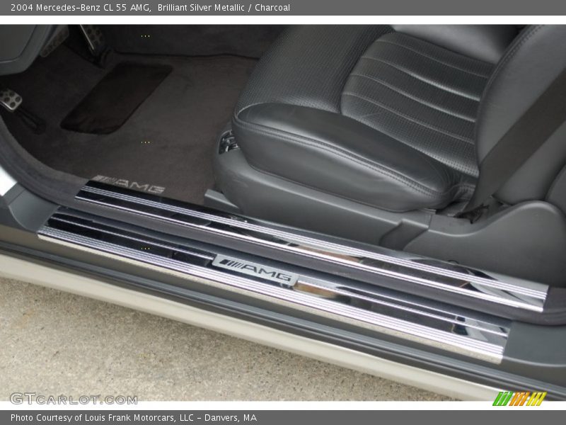 Brilliant Silver Metallic / Charcoal 2004 Mercedes-Benz CL 55 AMG