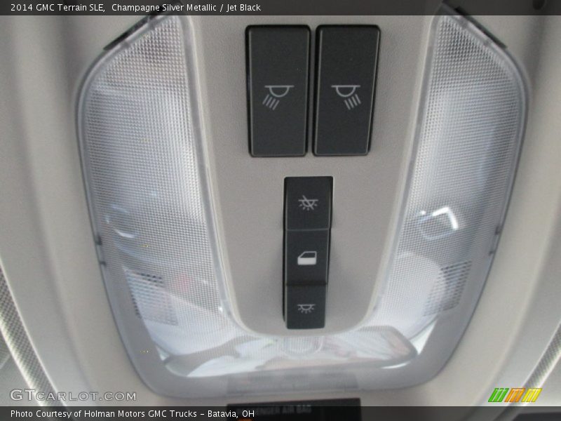 Champagne Silver Metallic / Jet Black 2014 GMC Terrain SLE
