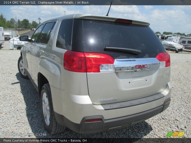 Champagne Silver Metallic / Jet Black 2014 GMC Terrain SLE