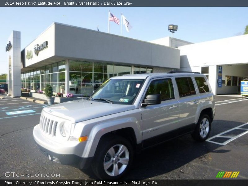 Bright Silver Metallic / Dark Slate Gray 2014 Jeep Patriot Latitude 4x4