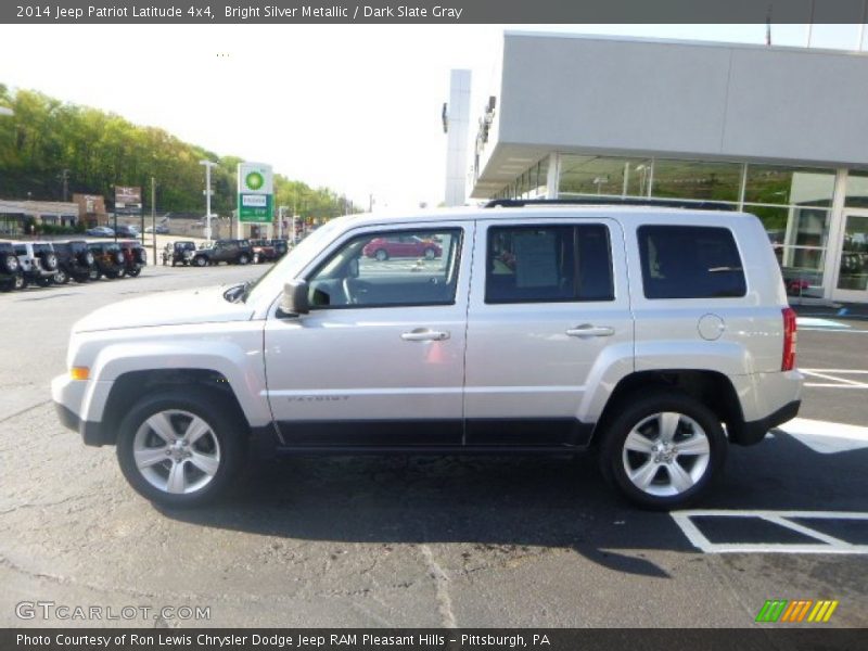 Bright Silver Metallic / Dark Slate Gray 2014 Jeep Patriot Latitude 4x4