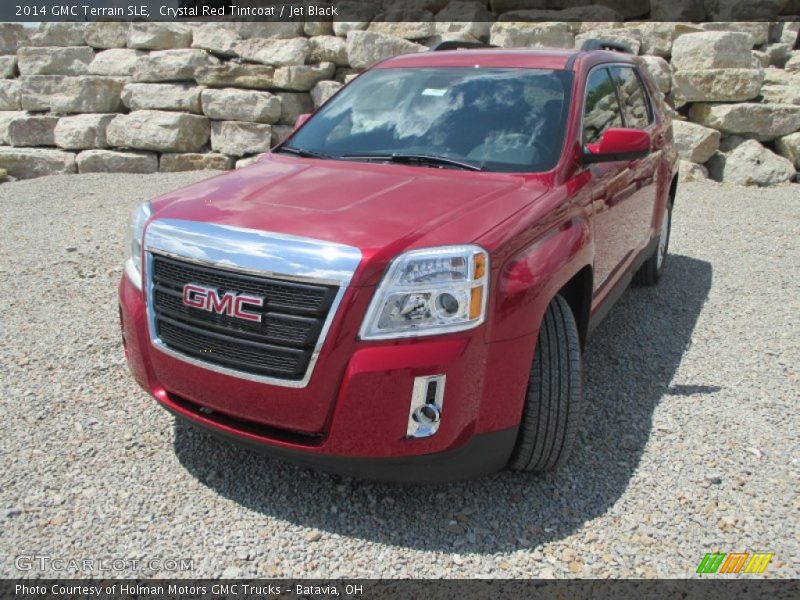 Crystal Red Tintcoat / Jet Black 2014 GMC Terrain SLE