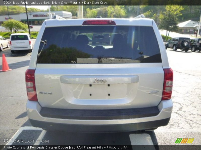 Bright Silver Metallic / Dark Slate Gray 2014 Jeep Patriot Latitude 4x4
