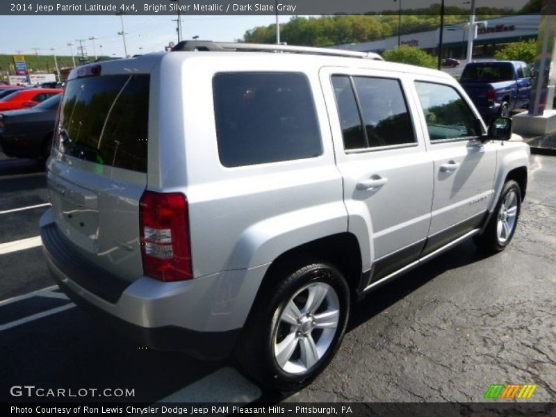 Bright Silver Metallic / Dark Slate Gray 2014 Jeep Patriot Latitude 4x4