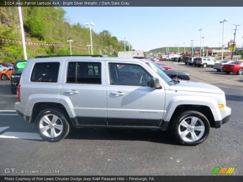 Bright Silver Metallic / Dark Slate Gray 2014 Jeep Patriot Latitude 4x4