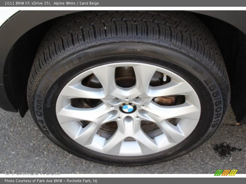 Alpine White / Sand Beige 2011 BMW X5 xDrive 35i