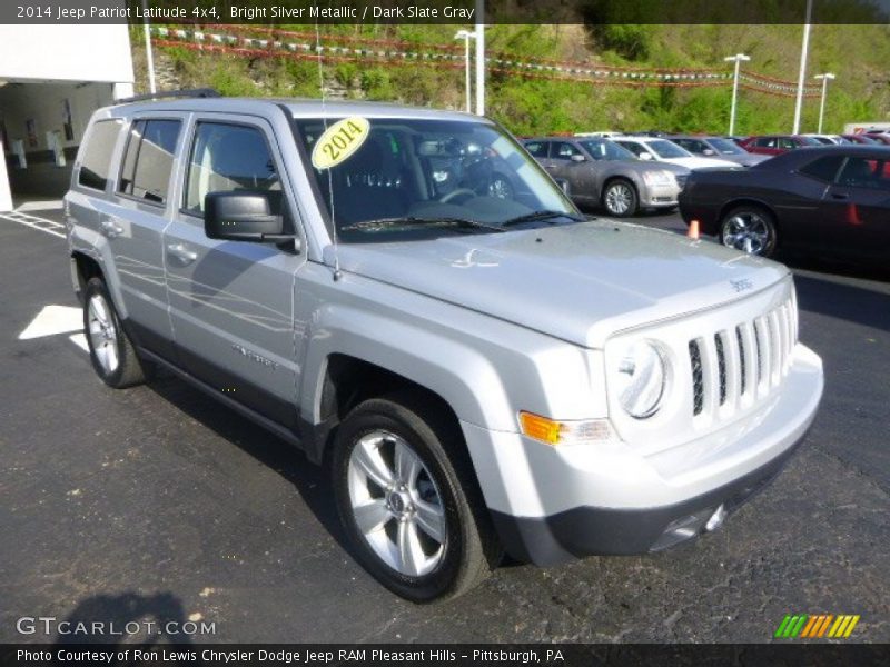 Bright Silver Metallic / Dark Slate Gray 2014 Jeep Patriot Latitude 4x4