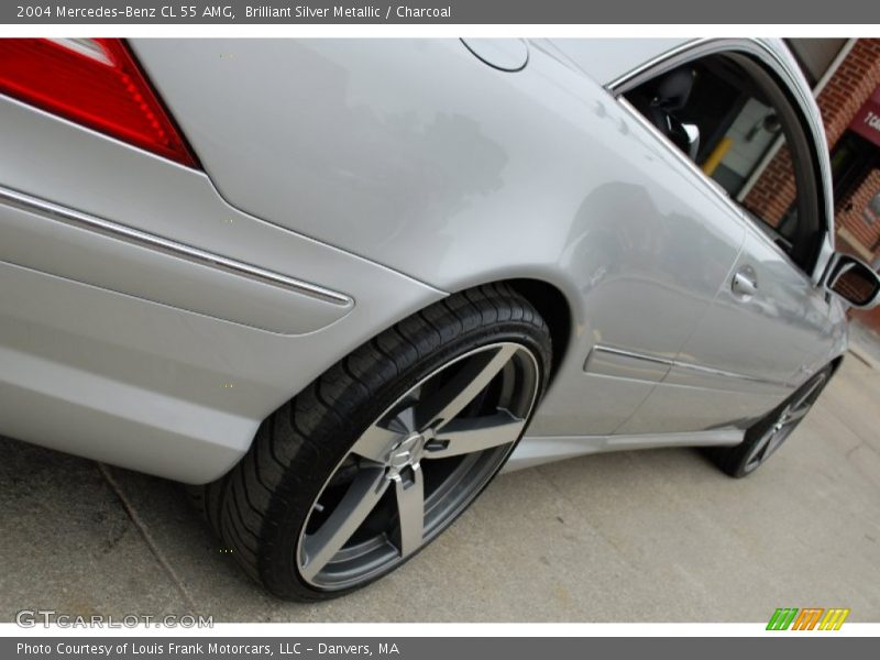 Brilliant Silver Metallic / Charcoal 2004 Mercedes-Benz CL 55 AMG