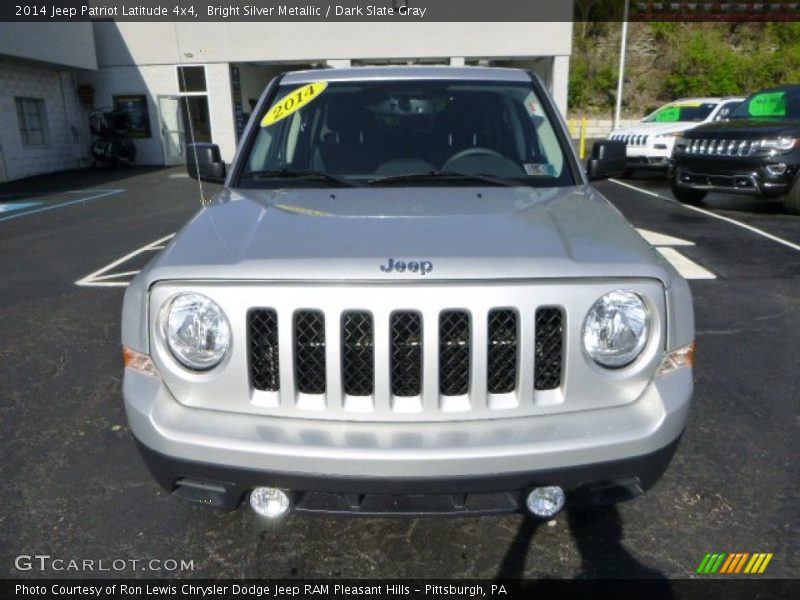 Bright Silver Metallic / Dark Slate Gray 2014 Jeep Patriot Latitude 4x4