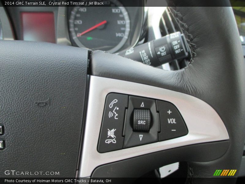 Crystal Red Tintcoat / Jet Black 2014 GMC Terrain SLE