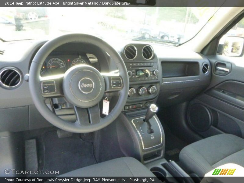 Bright Silver Metallic / Dark Slate Gray 2014 Jeep Patriot Latitude 4x4