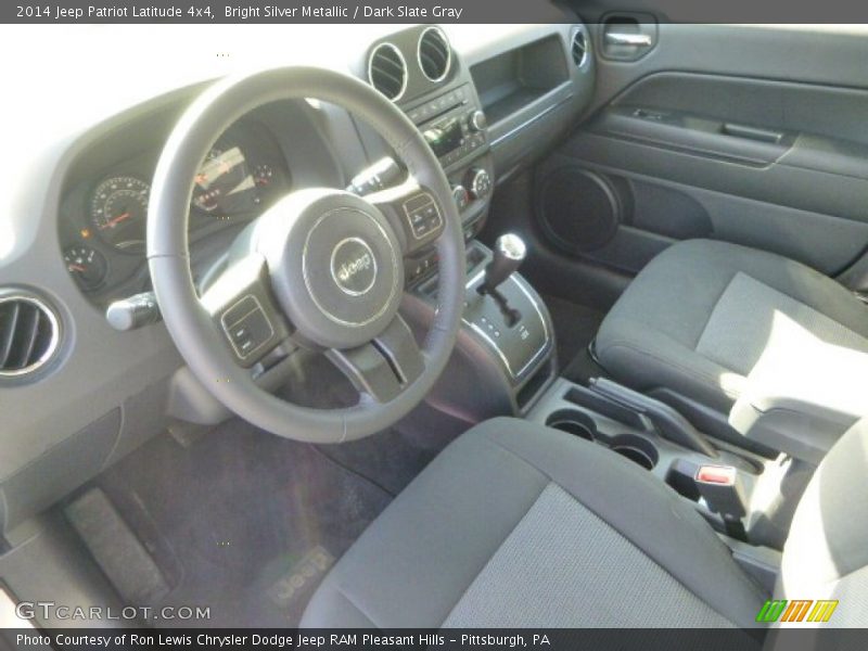 Bright Silver Metallic / Dark Slate Gray 2014 Jeep Patriot Latitude 4x4