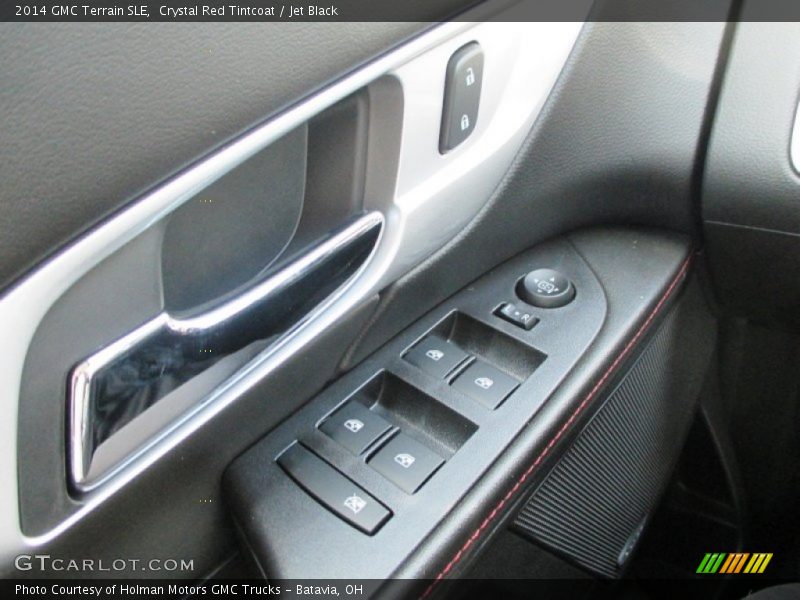 Crystal Red Tintcoat / Jet Black 2014 GMC Terrain SLE