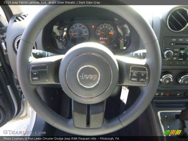 Bright Silver Metallic / Dark Slate Gray 2014 Jeep Patriot Latitude 4x4