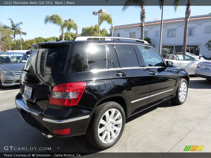 Black / Black 2012 Mercedes-Benz GLK 350