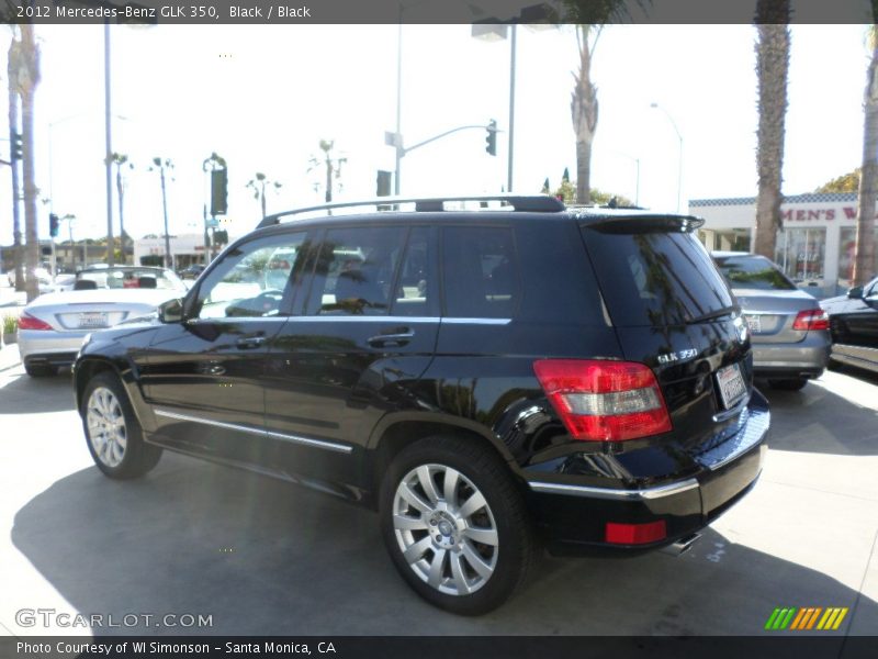 Black / Black 2012 Mercedes-Benz GLK 350
