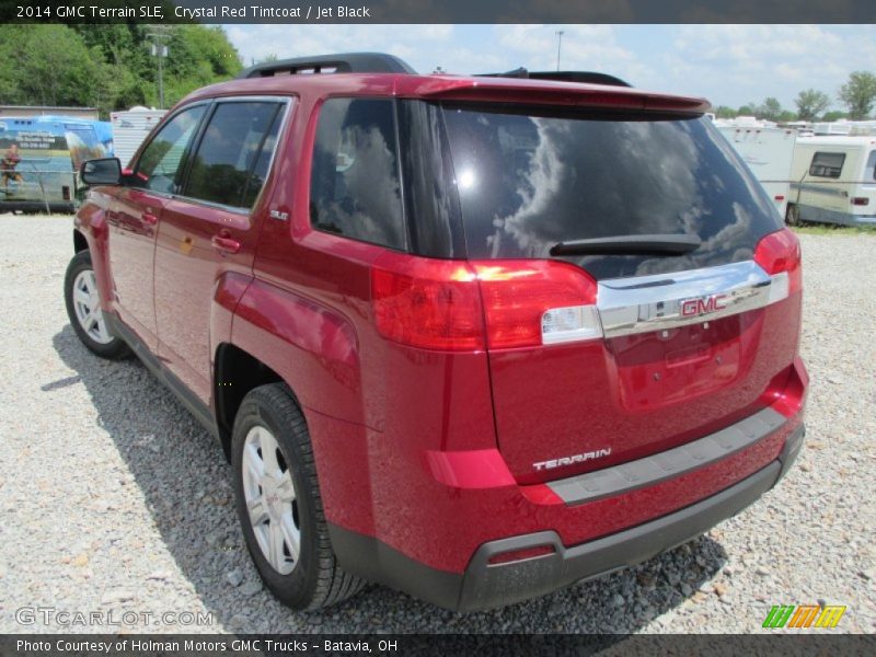 Crystal Red Tintcoat / Jet Black 2014 GMC Terrain SLE