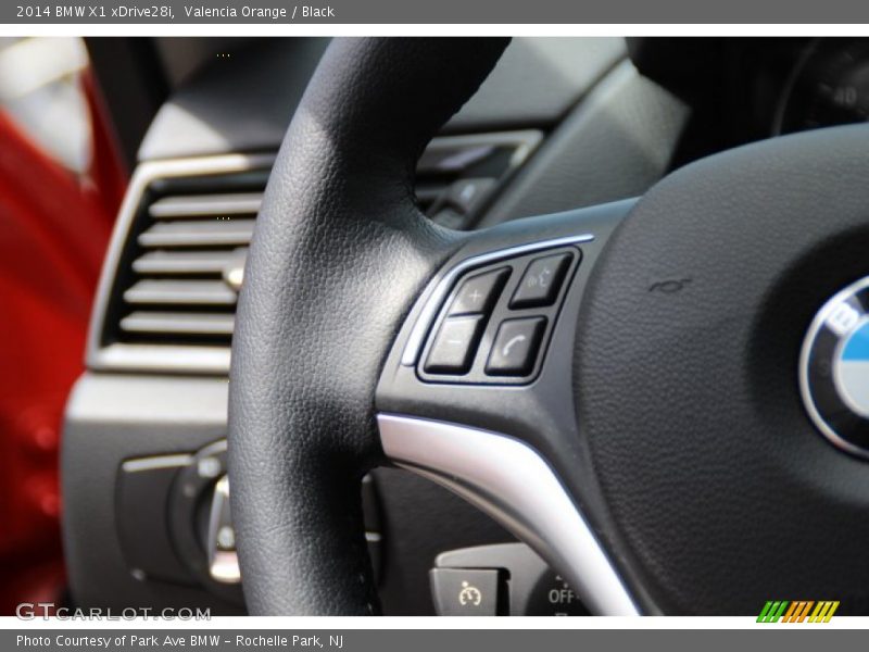 Valencia Orange / Black 2014 BMW X1 xDrive28i