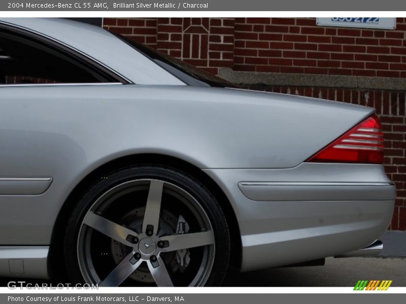 Brilliant Silver Metallic / Charcoal 2004 Mercedes-Benz CL 55 AMG