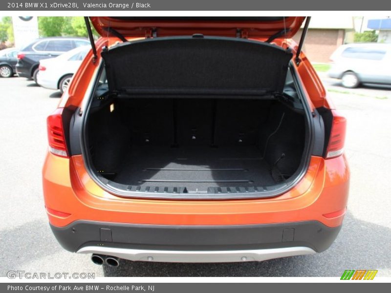Valencia Orange / Black 2014 BMW X1 xDrive28i
