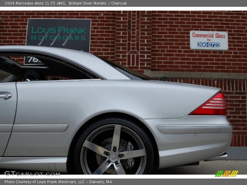 Brilliant Silver Metallic / Charcoal 2004 Mercedes-Benz CL 55 AMG
